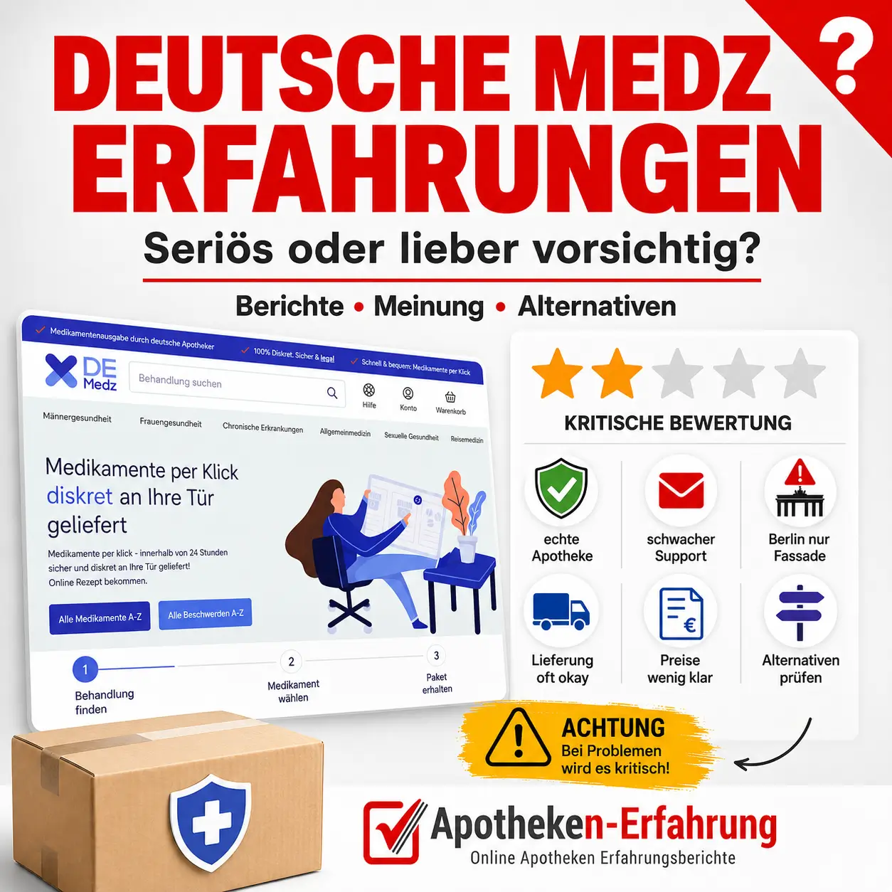 Deutsche Medz Erfahrungen Erfahrungsberichte und Bewertung