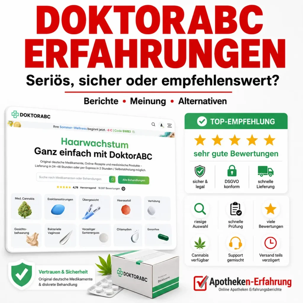 DoktorABC Erfahrungsberichte und Bewertung
