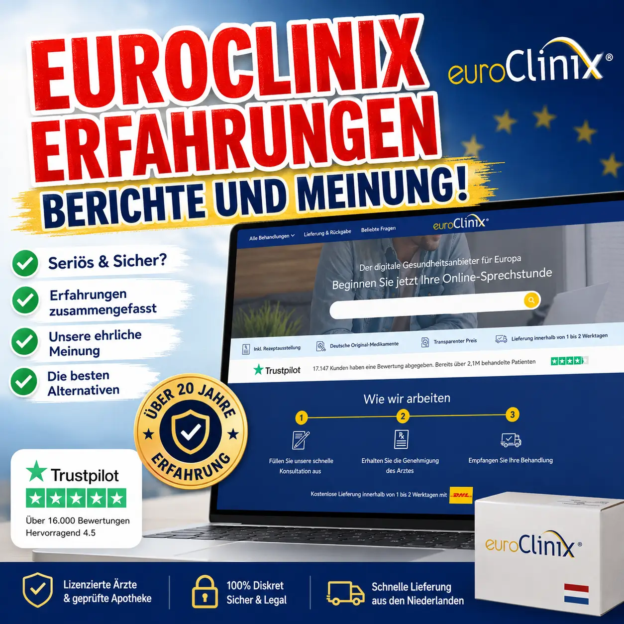euroClinix Erfahrungsberichte und Bewertung